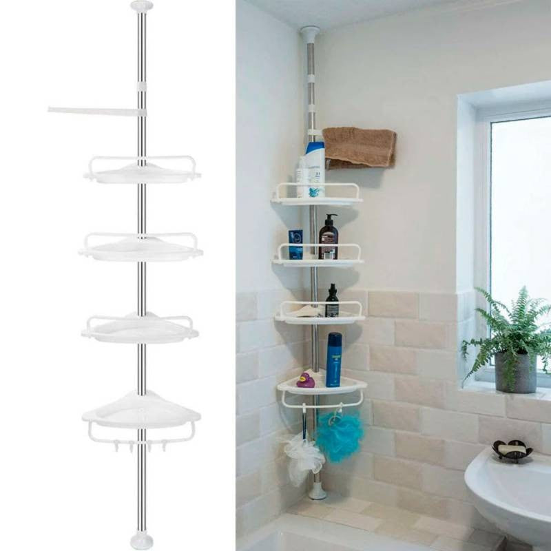 Organizador Esquinero Baño - Más Orden, Sin Perforar